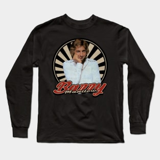 Vintage Retro Barry Manilow Long Sleeve T-Shirt